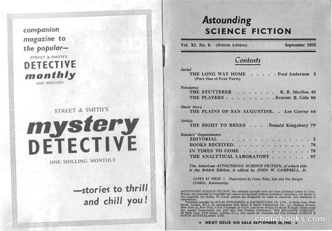 Astounding Science Fiction, British Edition