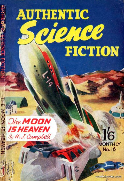 Authentic Science Fiction Monthly, December 1951