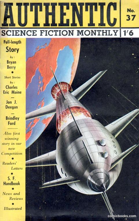 Authentic Science Fiction Monthly No. 37
