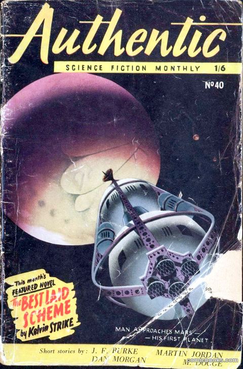 Authentic Science Fiction Monthly No. 40