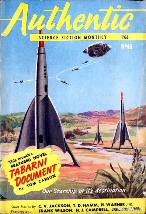 Authentic Science Fiction Monthly No. 48