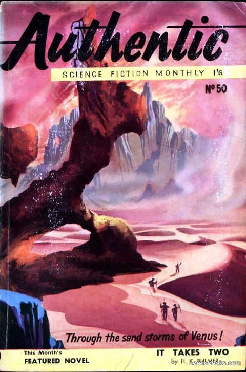 Authentic Science Fiction Monthly No. 50