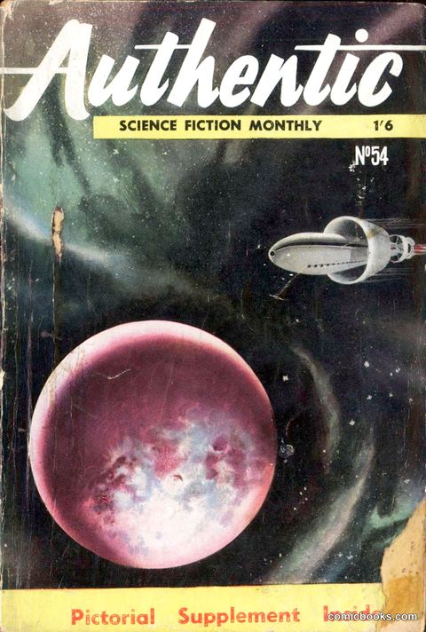 Authentic Science Fiction Monthly No. 54