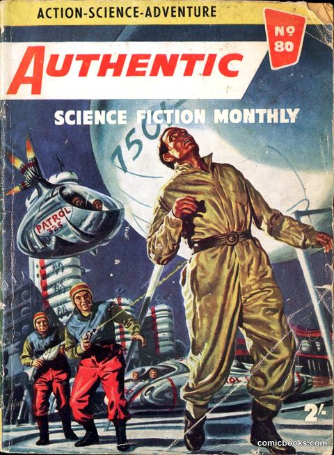 Authentic Science Fiction Monthly No. 80