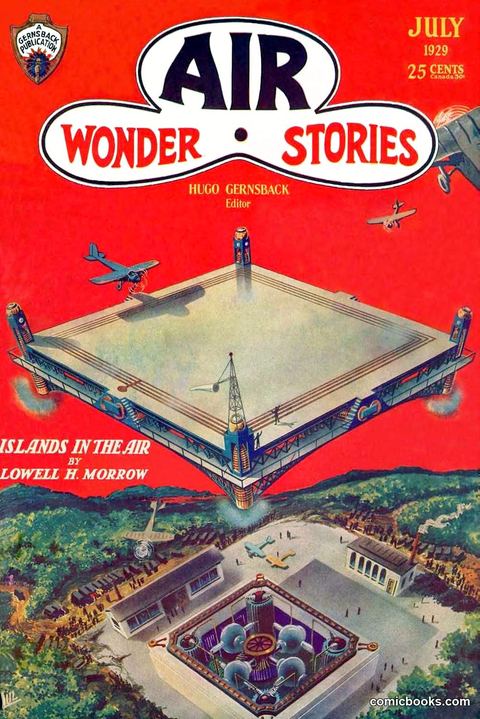 Air Wonder Stories, July 1929