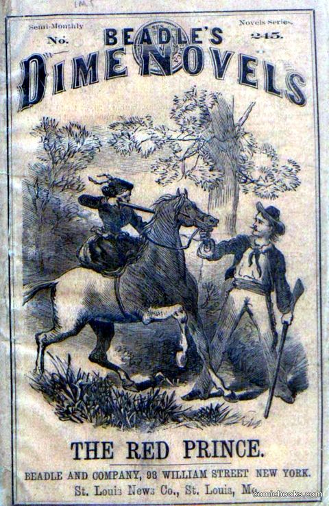 Beadle's Dime Novels No. 245: The Red Prince