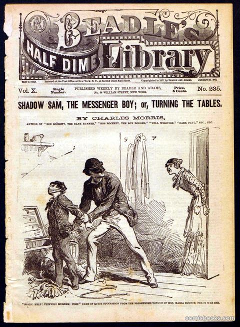 Shadow Sam, the Messenger Boy; or, Turning the Tables