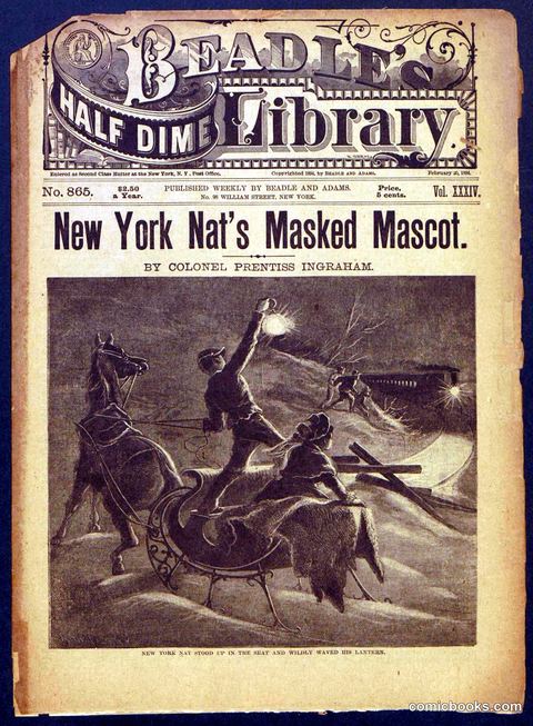 New York Nat's Masked Mascot