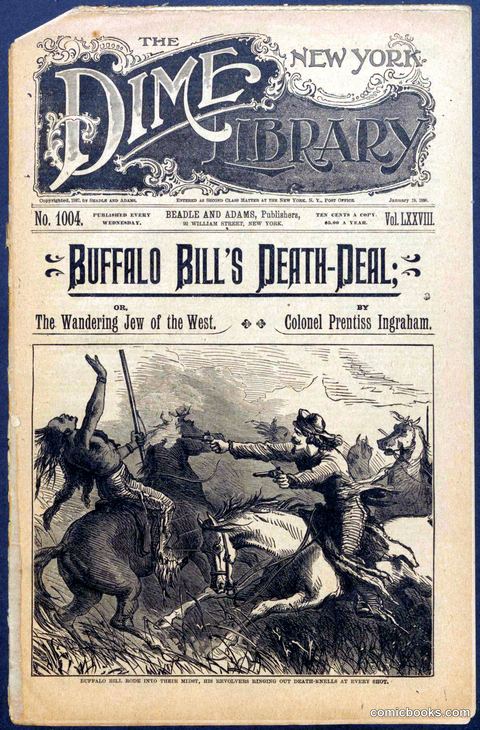 Buffalo Bill's Death-Deal; or, The Wandering Jew of the West
