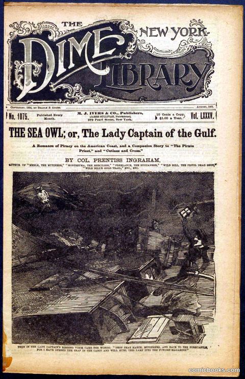 The Sea Owl; or, The Lady Captain of the Gulf