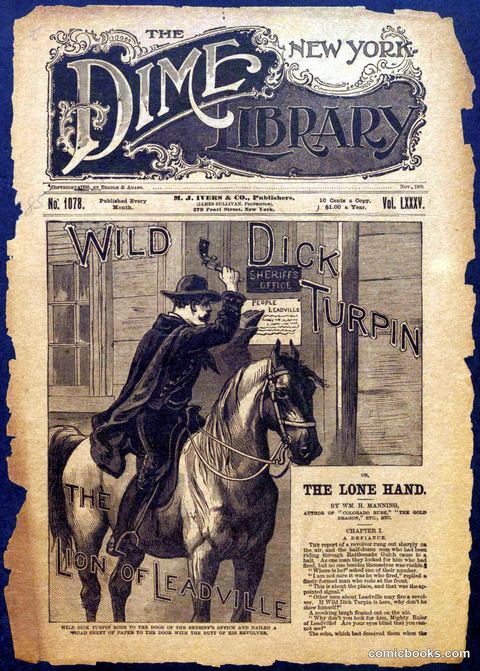 The New York Dime Library, No. 1078