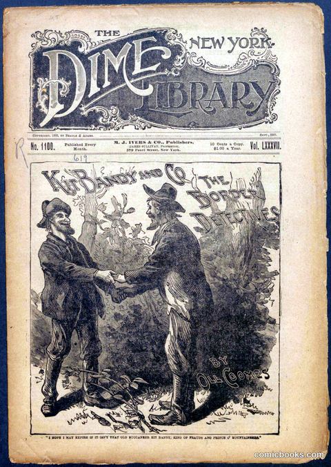 The New York Dime Library, No. 1100