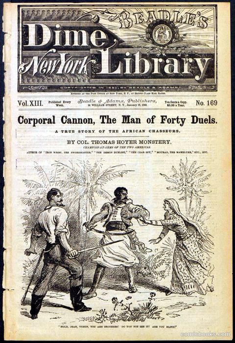 Beadle's New York Dime Library, No. 169