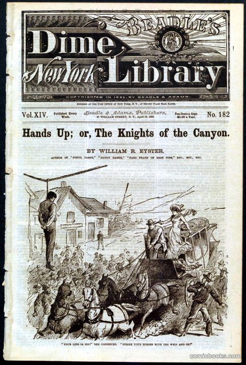 Hands Up; or, The Knights of the Canyon