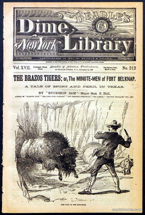 The Brazos Tigers; or, The Minute-Men of Fort Belknap