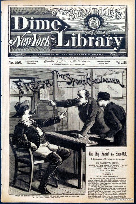 Beadle's New York Dime Library, No. 556