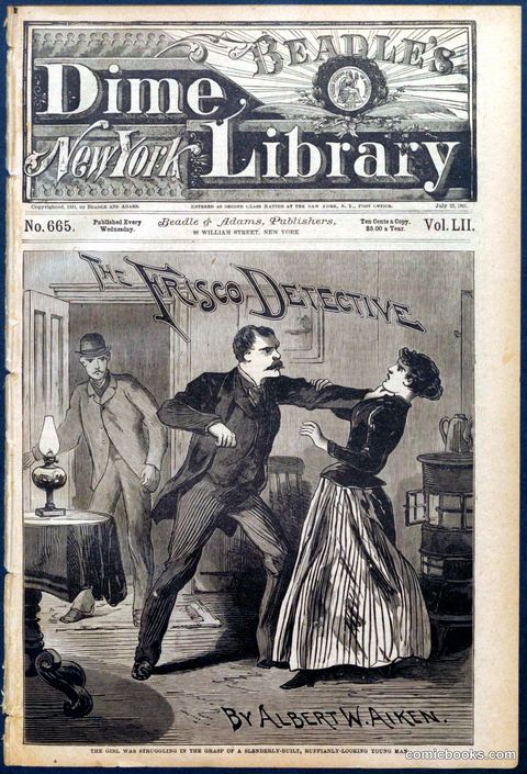 Beadle's Dime Library #665: The Girl Detective
