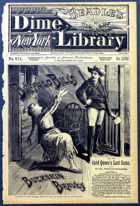 Beadle's New York Dime Library, No. 874