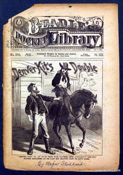 Beadle's Pocket Library No. 370