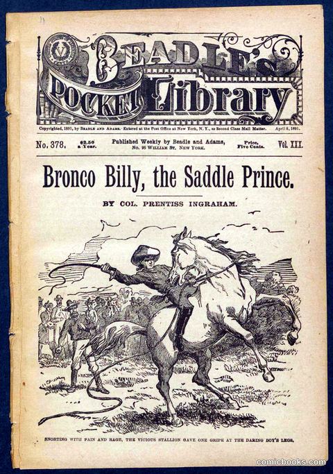 Beadle's Pocket Library No. 378