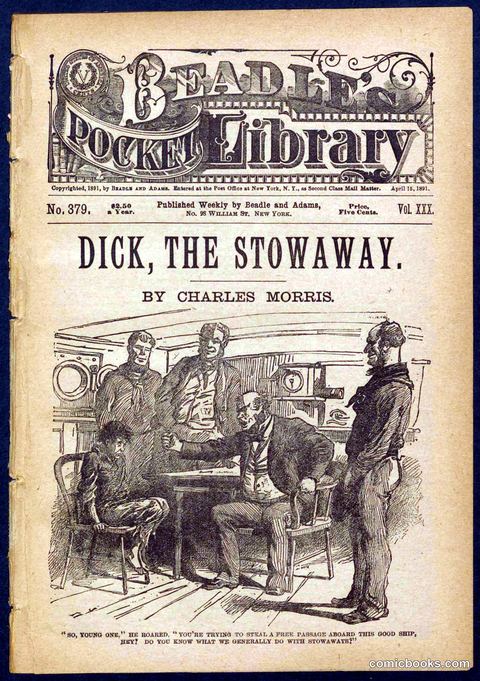 Beadle's Pocket Library No. 379: Dick, the Stowaway