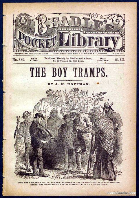 Beadle's Pocket Library No. 385: The Boy Tramps