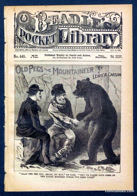 Beadle's Pocket Library No. 445