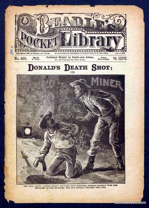 Beadle's Pocket Library No. 469: Donald's Death Shot