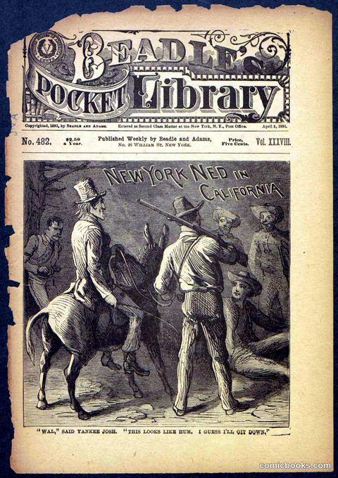Beadle's Pocket Library No. 482