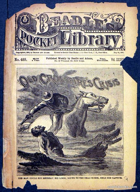 Beadle's Pocket Library No. 489: Old Crossfire's Crisis