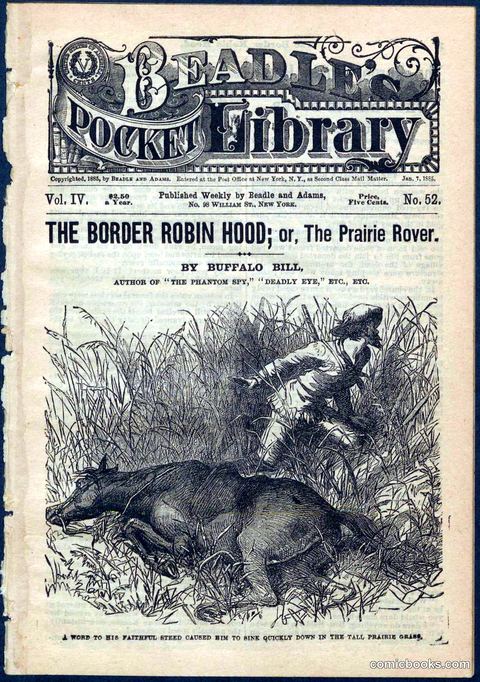 The Border Robin Hood; or, The Prairie Rover