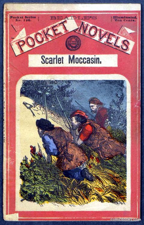 Beadle's Pocket Novels No. 136: Scarlet Moccasin
