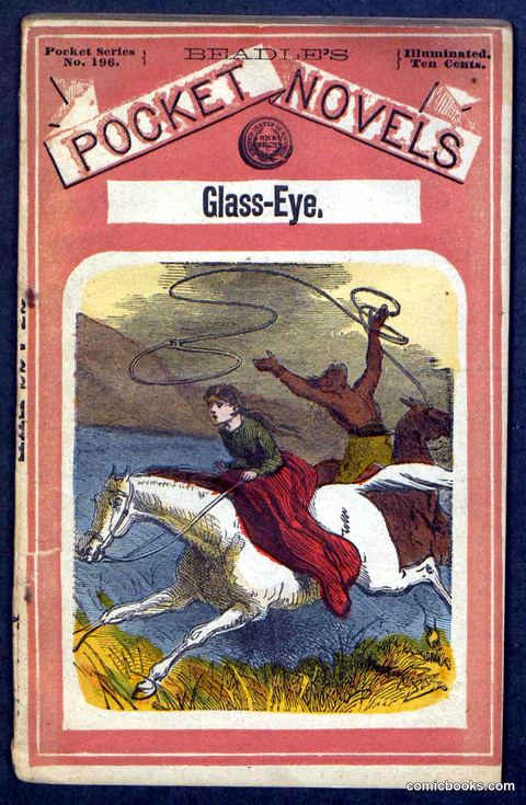 Beadle's Pocket Novels No. 196: Glass-Eye