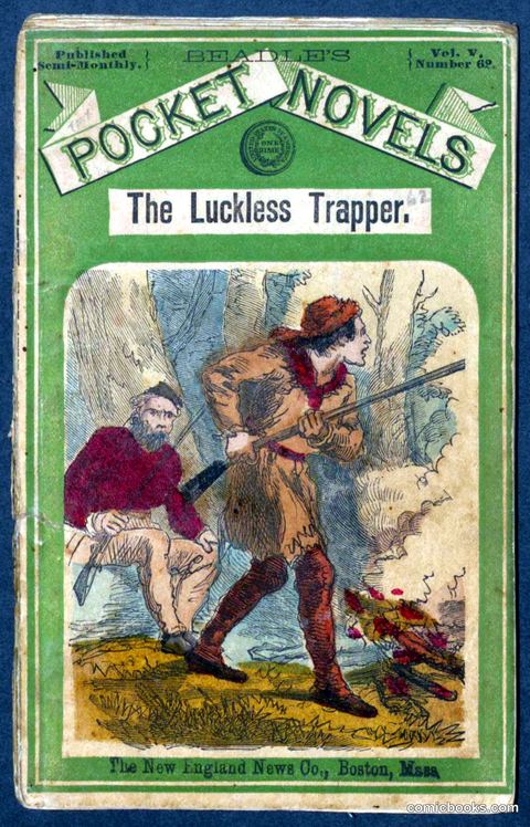 Beadle's Pocket Novels No. 62: The Luckless Trapper