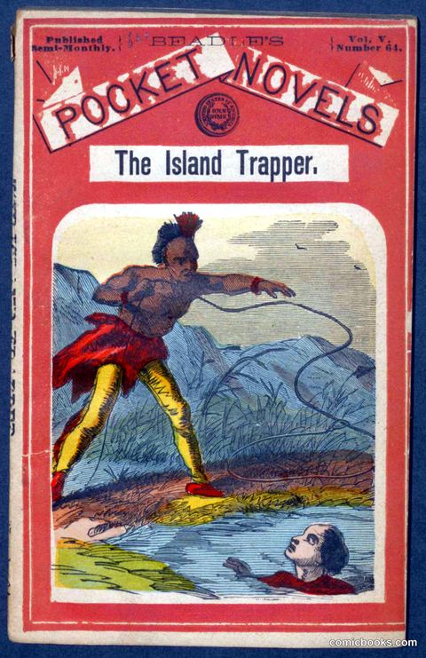 Beadle's Pocket Novels No. 64: The Island Trapper