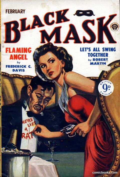 Black Mask (UK), February 1950