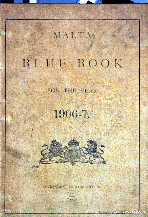Malta Blue Book 1906–7