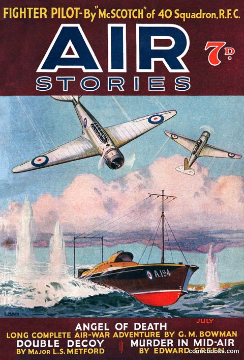 Air Stories, July 1937