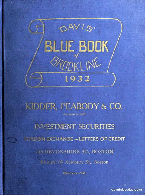 Davis' Blue Book of Brookline