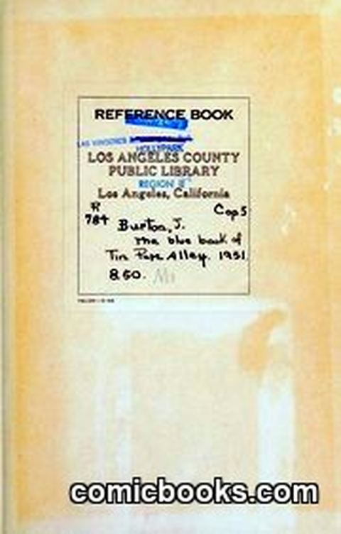 The Blue Book of Tin Alley