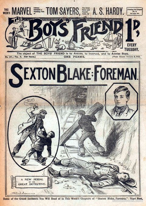 The Boys' Friend #487: Sexton Blake, Foreman