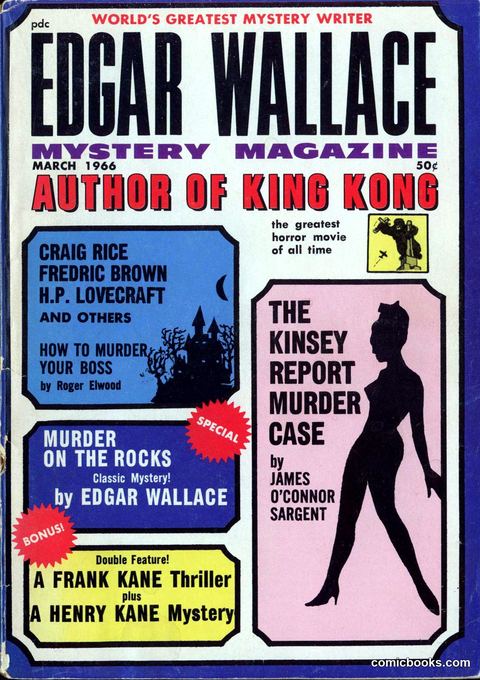 Edgar Wallace Mystery Magazine, March 1966