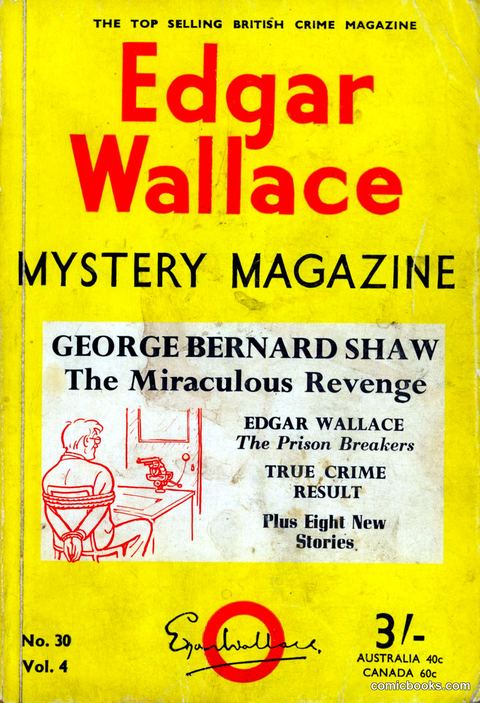 Edgar Wallace Mystery Magazine, Vol. 4, No. 30