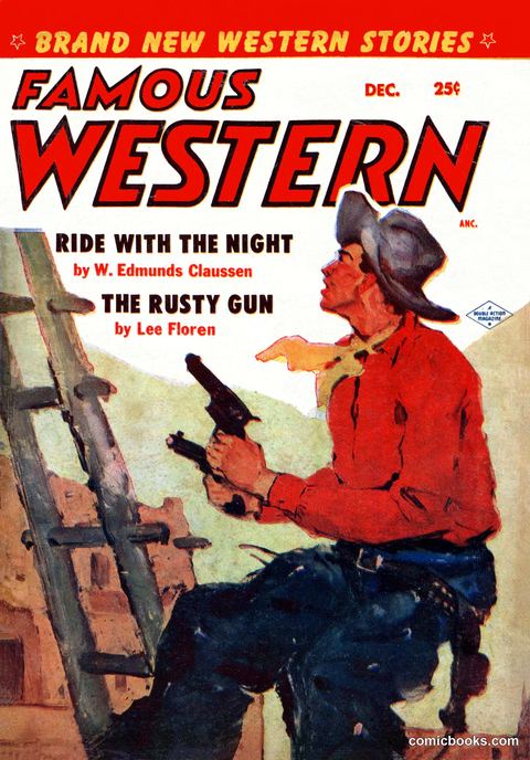 Famous Western, December 1954