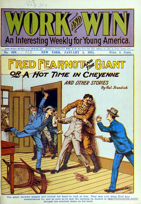 Work and Win No. 839: Fred Fearnot and the Giant
