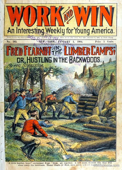 Fred Fearnot in the Lumber Camps