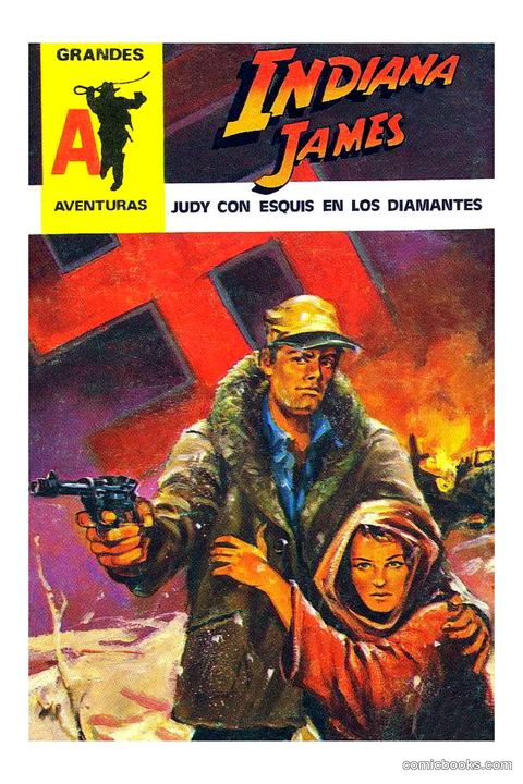 Indiana James: Judy con esquís en los diamantes