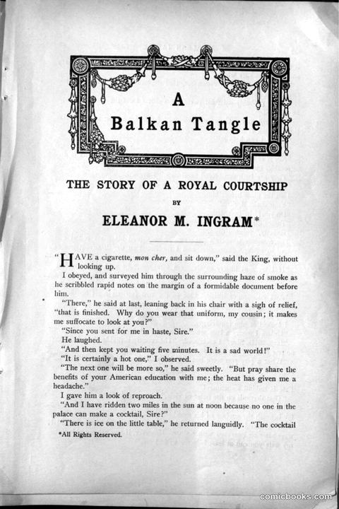 A Balkan Tangle: The Story of a Royal Courtship