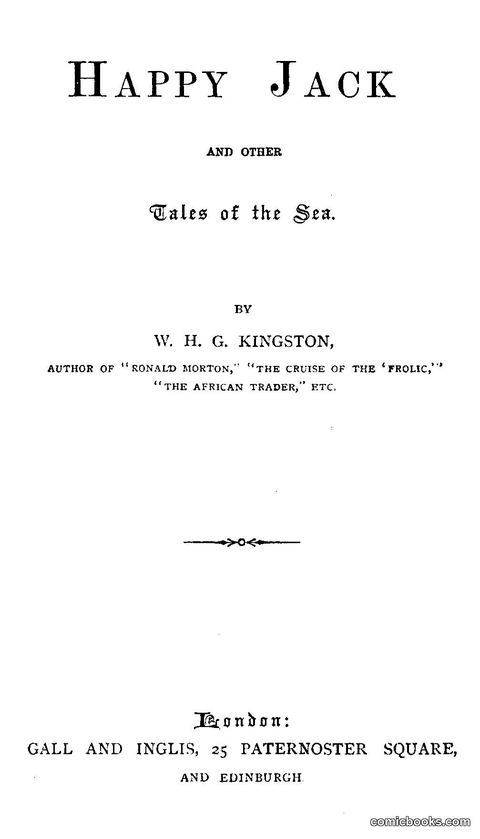 Happy Jack and Other Tales of the Sea