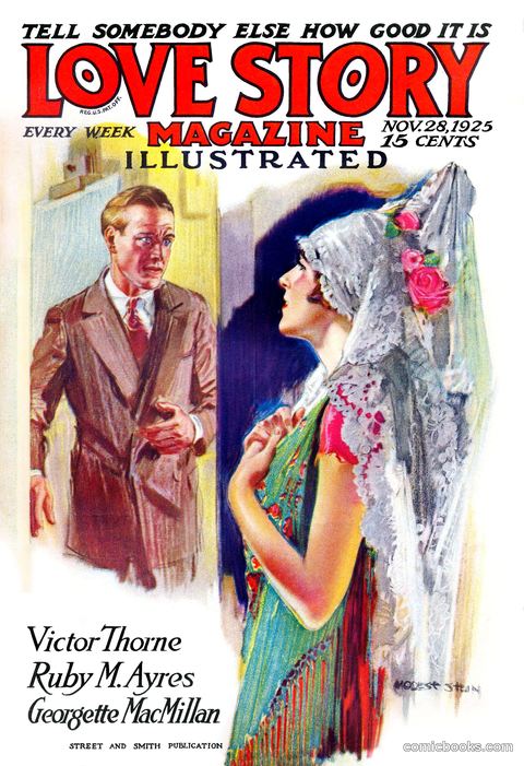 Love Story Magazine Illustrated